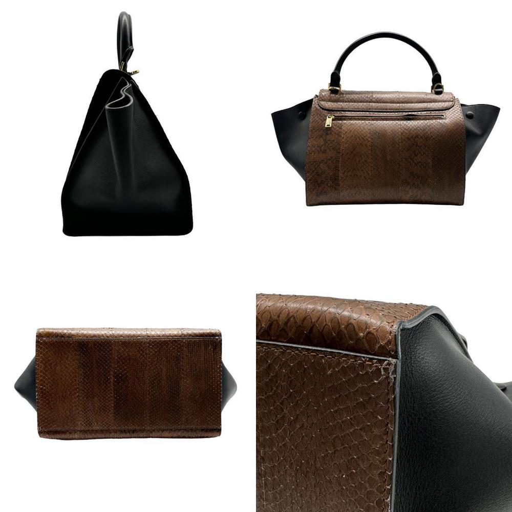 Celine Bag Python Brown Shoulder - image 1